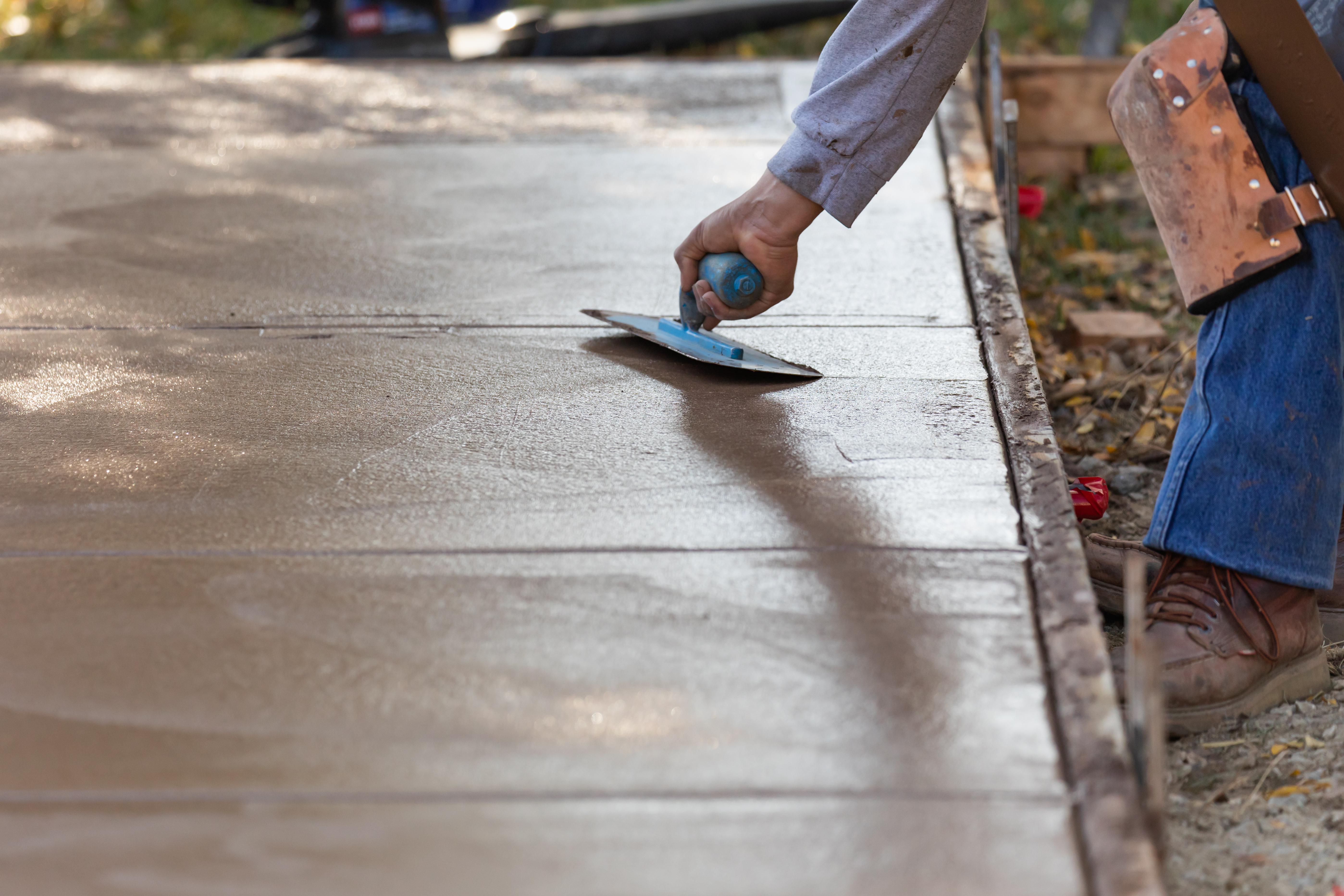 Beton amprentat - lucrare Tecnopav
